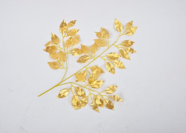Quality No Fading Iron Wire  Leaves Artificial Tree Branches for sale