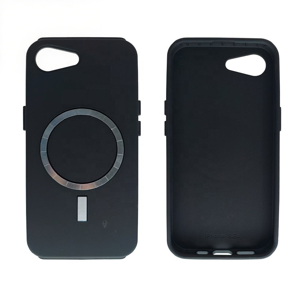 3D 2 In 1 Magnetic For Iphone16e Blank Sublimation Phone Case Custom Print Magnet Protective Case