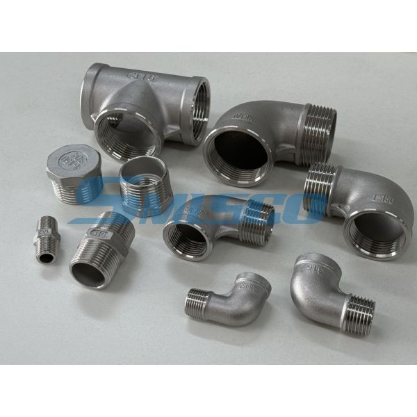 316 304 Casting Hex Nipple Class 150 Threaded BSP for Pipeline