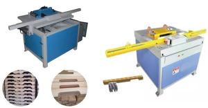China Semi Automatic Double Head Wood Stringer Pallet Notching Machine wholesale