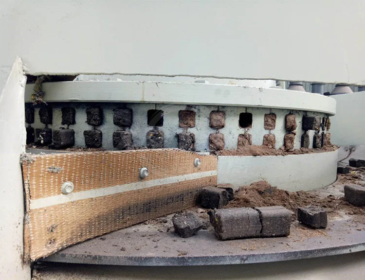 Waste Cloth Textile Paper Cardboard Briquette Press Machine Scrap Rdf Briquetting Machine Line