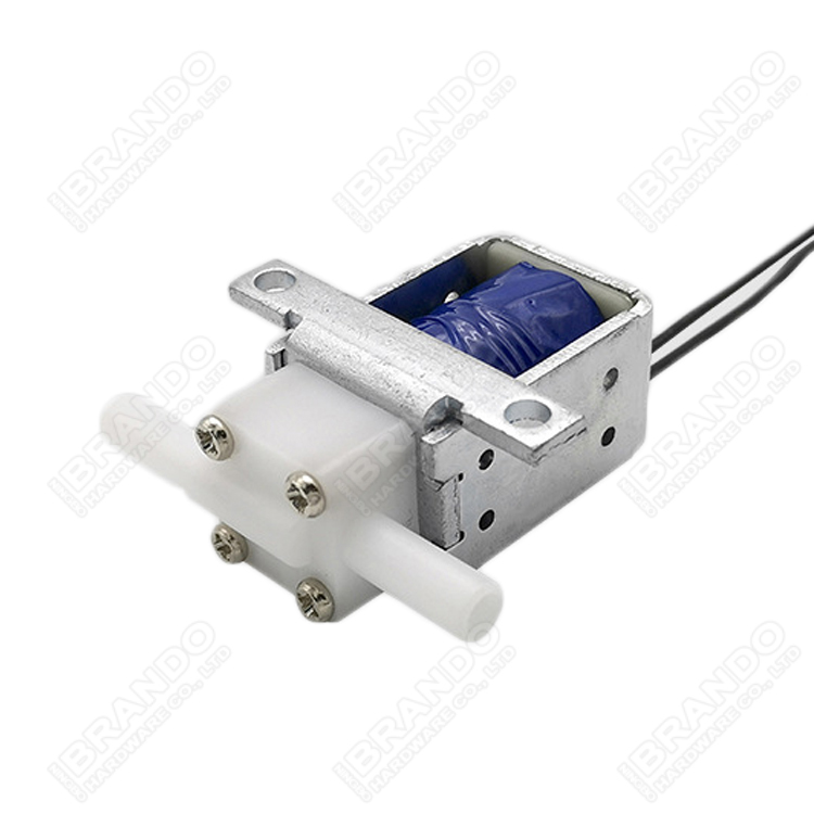 2 Way Normally Closed Plastic Micro Air Solenoid Valve 6V 12V DC