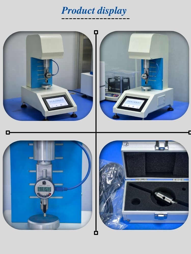 Plastics Ball Plastic Granules Indentation Hardness Tester Meter Analyzer