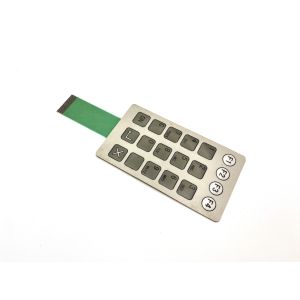 China High Reliability Tactile Dome Switch Tactile Membrane Keyboard User Friendly wholesale