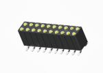 High Temperature Round Female Pin Header Connector 1.27mm Pitch Dual Row