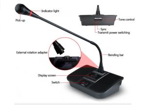 China Gooseneck Design Conference System Microphone 12kg Weight With 8 Channels wholesale