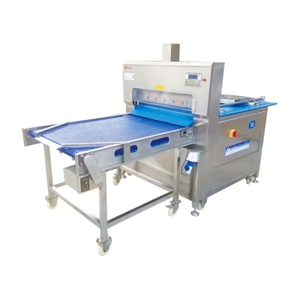 High Output / Safety CNC Controlled Frozen Meat Slicing Machine For Multifunction Industrial