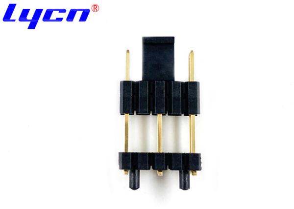 Quality Phosphor Bronze 2.54Mm 14 Pin Header Connector SMT Type Dual Insulators for sale