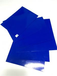China Polyethylene Adhesive Sticky Floor Mats Disposable 30 / 60 Sheet Layer on sale