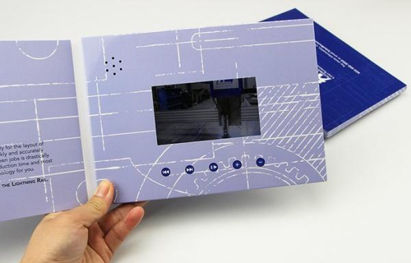 Quality Custom 5 Inch Small Screen Video Brochure Player With Lcd Display for sale
