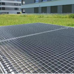 Industrial Steel Utility Grillages Structural Support Drainage Ventilation Edge