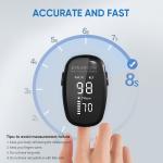 fingertip pulse oximeter for pulse rate pulse oximeter spo2 sensor oled display