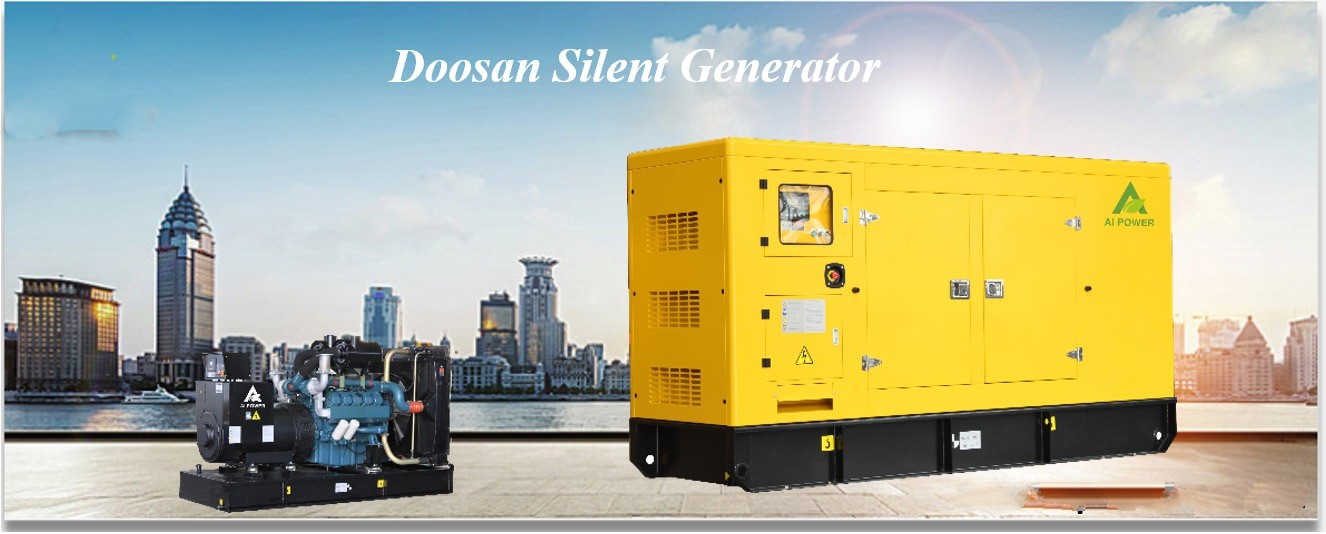 AI Power Generator 500kva 400kw Diesel Generator Set With Doosan Engine P180FE