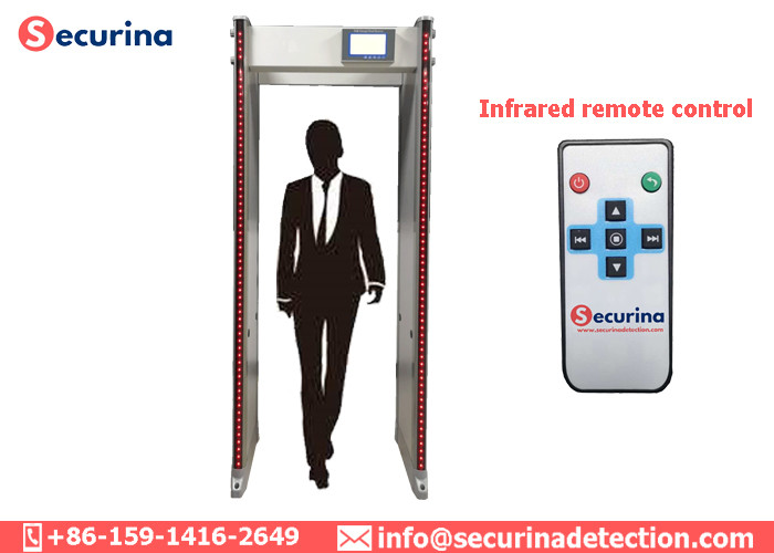 IP65 Weather-proof Walk Through Security Detector 100 Working Frequency Bands