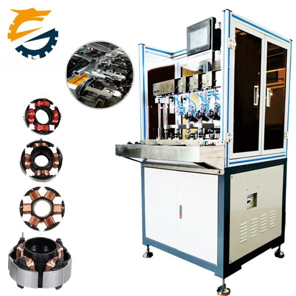 Quality PLC Auto DC Brushless Stator Winding Machine with 5 kVA Max. Transformer Capacity for sale