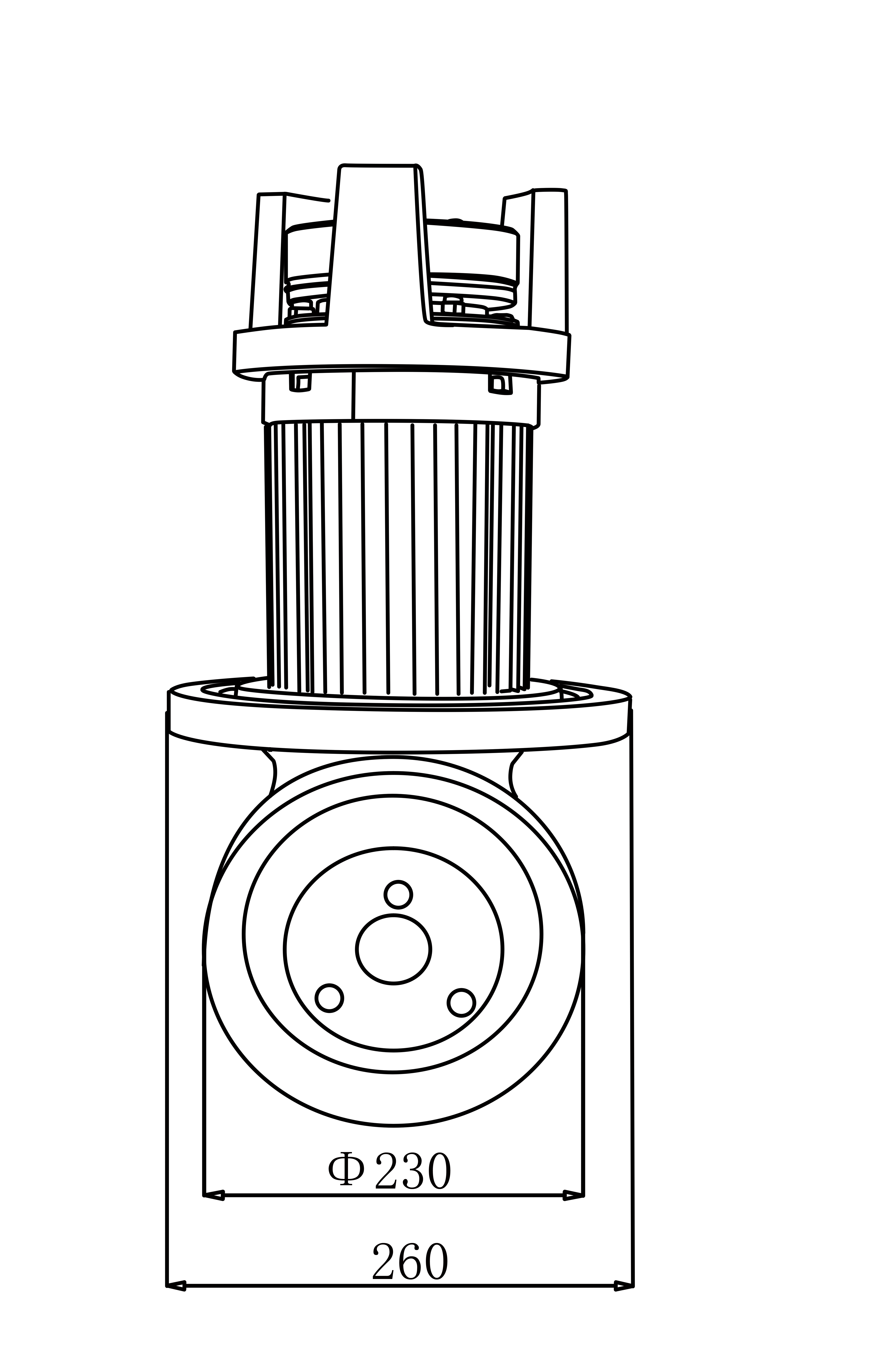 1.5KW Series excited universal dc motor vertical drive wheel for stacker and scissor lifter