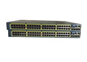 China 1000 Mbps Network Hardware Switch , SFP 48 Port Network Lan Switch WS-C2960S-48TS-L on sale
