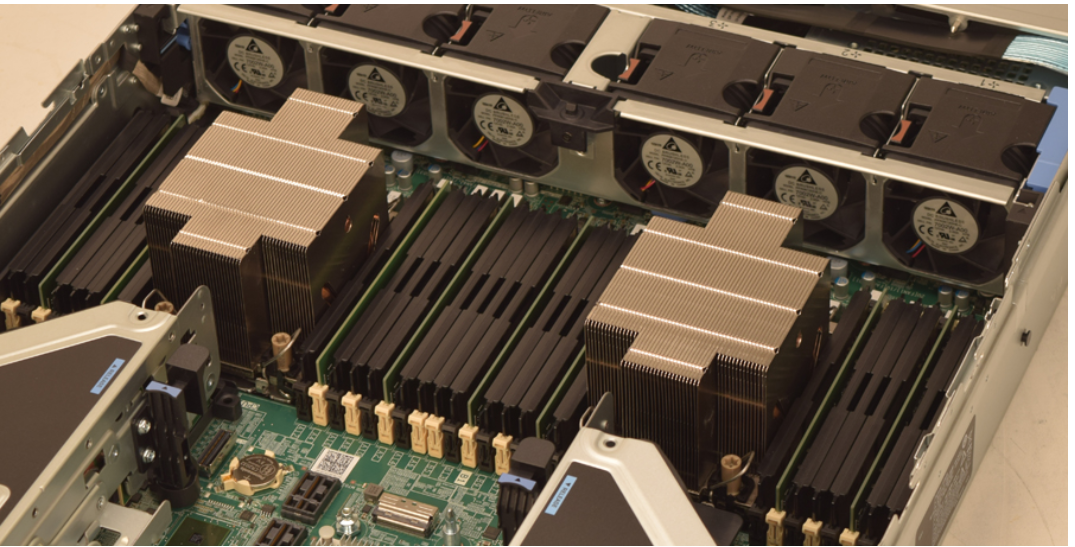 Dell R750 Rack Server 2U with R750 Motherboard and 2x 1400W Non-Hot-Plug Power Supply