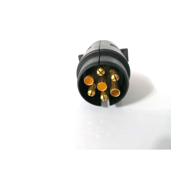 12V European Trailer Plug Polyamide Brass Material ISO1724 Certification
