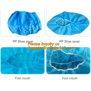 Disposable nonwoven shoe covers plastic rain waterproof shoe cover nonwoven