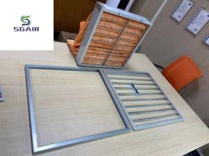 China Non Woven Fiber H13 Hepa Air Filter Replacement For Clean Room wholesale