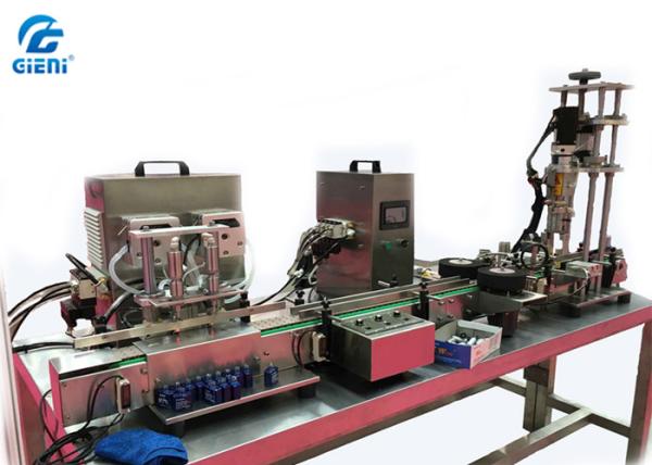 Quality Multi - Functional Peristaltic Pump Nail Polish Filling Machine With 20-30bpm Output for sale