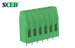 China Pitch 5.0mm PCB Terminal Blocks Connector , 2 Way / 3 Way Screw Clamp Blocks wholesale