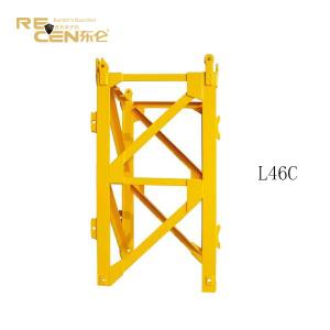 Multi Functional L46C Tower Crane Mast Section CE Certification