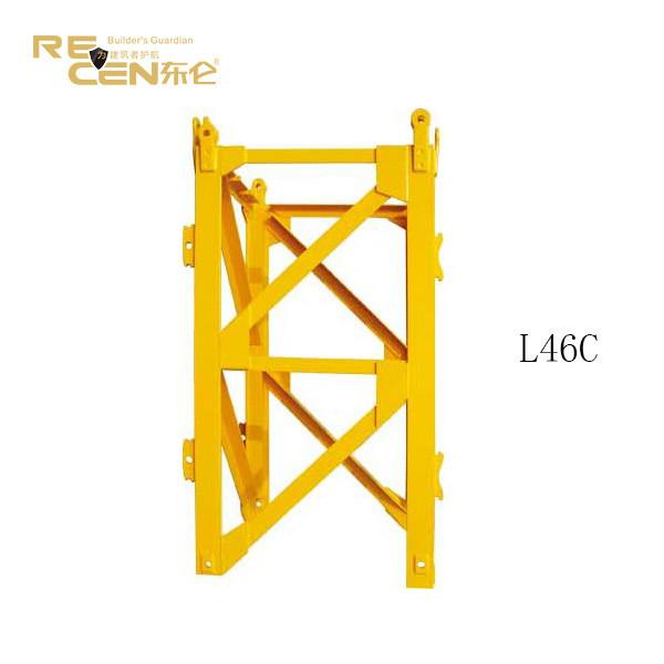 Quality Multi Functional L46C Tower Crane Mast Section CE Certification for sale