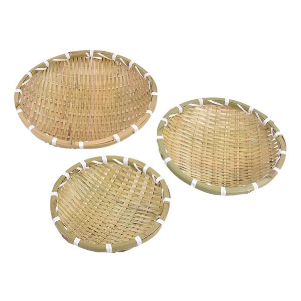 Quality Dining Room Handmade Bamboo Fruit Plate Cake Tray for sale