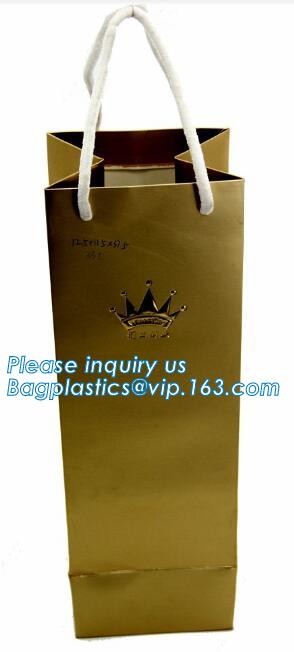 Custom paper bag with handle coated white paper bag printing pattern flower carrier bag,Flower carrier paper bags with d