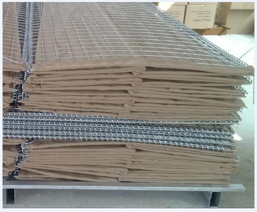 Square Hole Military 4mm Defensive Barrier Hot Dipped Galvanized