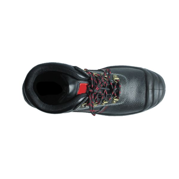 Leather Upper Material Safety Boots Comfortable EVA Insole Puncture Resistant For Your Customer's Needs
