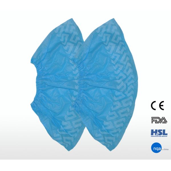 anti skid Disposable Shoe Covers disposable construction booties custom size