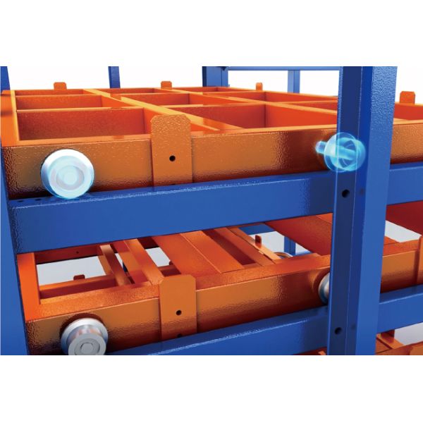 B39 Roll-Out Sheet Rack Drawer Racking Steel Plate Racking Heavy Duty Warehouse Storage Rack