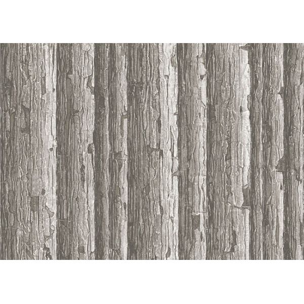 Eco - Friendly Natural Style Durable Washable Vinyl Wallpaper With Old Tree Pattern
