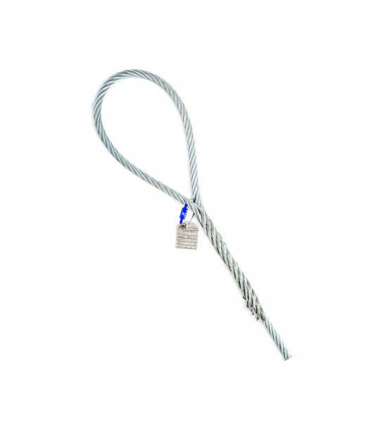 5:1 50mm Galvanized steel Wire Rope Sling Assembly