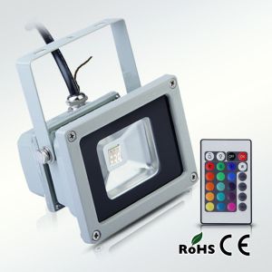 China IP65 Outdoor RGB Led Floodlight 10W with Remot Control wholesale