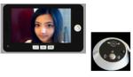 3.5" digital door viewer 3.5 inch TFT LCD with regular peephole