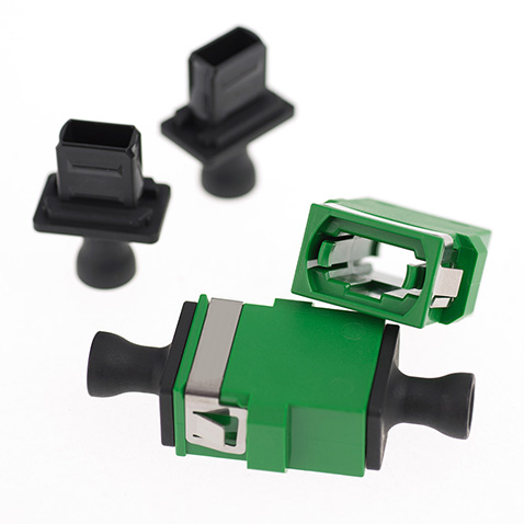 LC/APC SM 2C Fiber Optical Adapter FC MU Connector Single Mode / Multi Mode