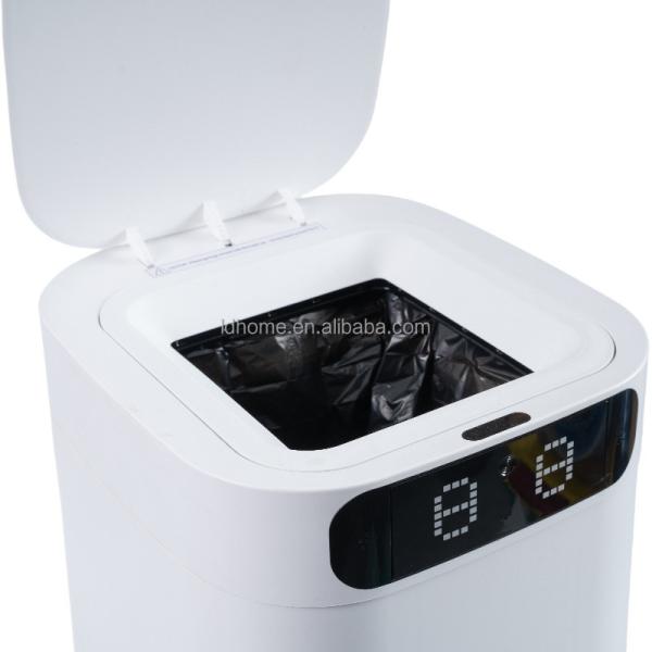 Quality Automatic Trash Can 4 Gallon Self Sealing and Self-Changing Smart Trash Can Touchless Garbage can with lid for Kitchen for sale