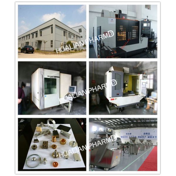 Full Automatic Tablet Press Machine 100 KN Electronic Industries Support