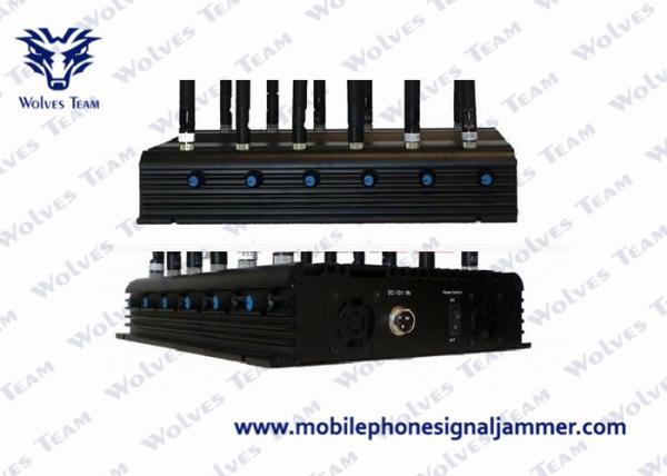 Quality GPS Satellite Mobile Phone Scrambler , Cordless Phone Jammer 24W Total Output for sale