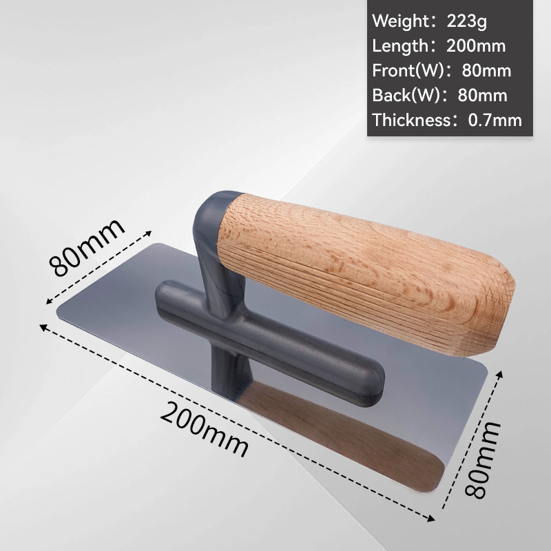 Acceptable OEM Producing High Capacity Bricklaying Trowel with Stainless Steel Blade