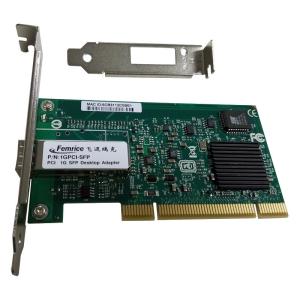 China 1G PCI Single Port SFP Slot Network Adapter 1000Mbps Fiber Optic Intel 82545EB Chipset Desktop PC Network Interface Card wholesale