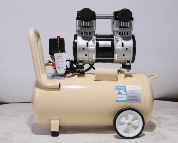 Quality Kuli 40L Silent Oil-Free Small 220v Pump Dental Woodworking Repair Paint Air Compressor Universal Tool Kit Set Machine for sale
