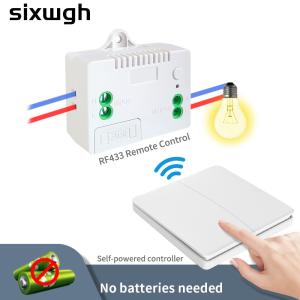 China SIXWGH Wireless Wifi Wall Switch Self Powered Network Switch wholesale