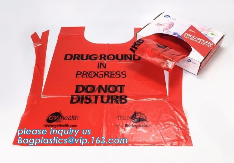 Disposable Portable Medical Emesis Bags, Disposal Waterproof Airsickness Vomit Emesis Bag, Pack Emesis Bag,