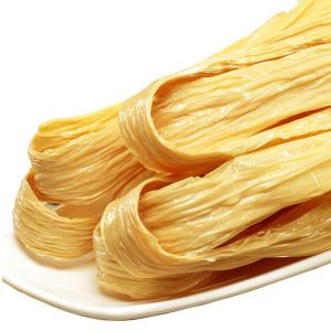 China High In Protein And Fiber Bright Yellow Dried Yuba Sticks For Vegans wholesale