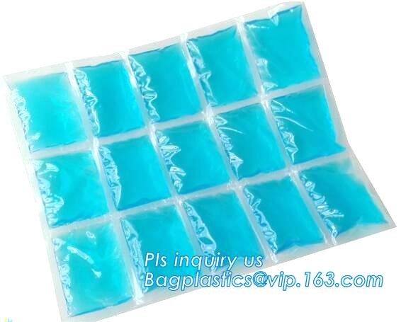 cold chain co-use cool and fresh keeping gel ice pack, cool gel pack, Mini cold cool packs gel ice packs that stay cold